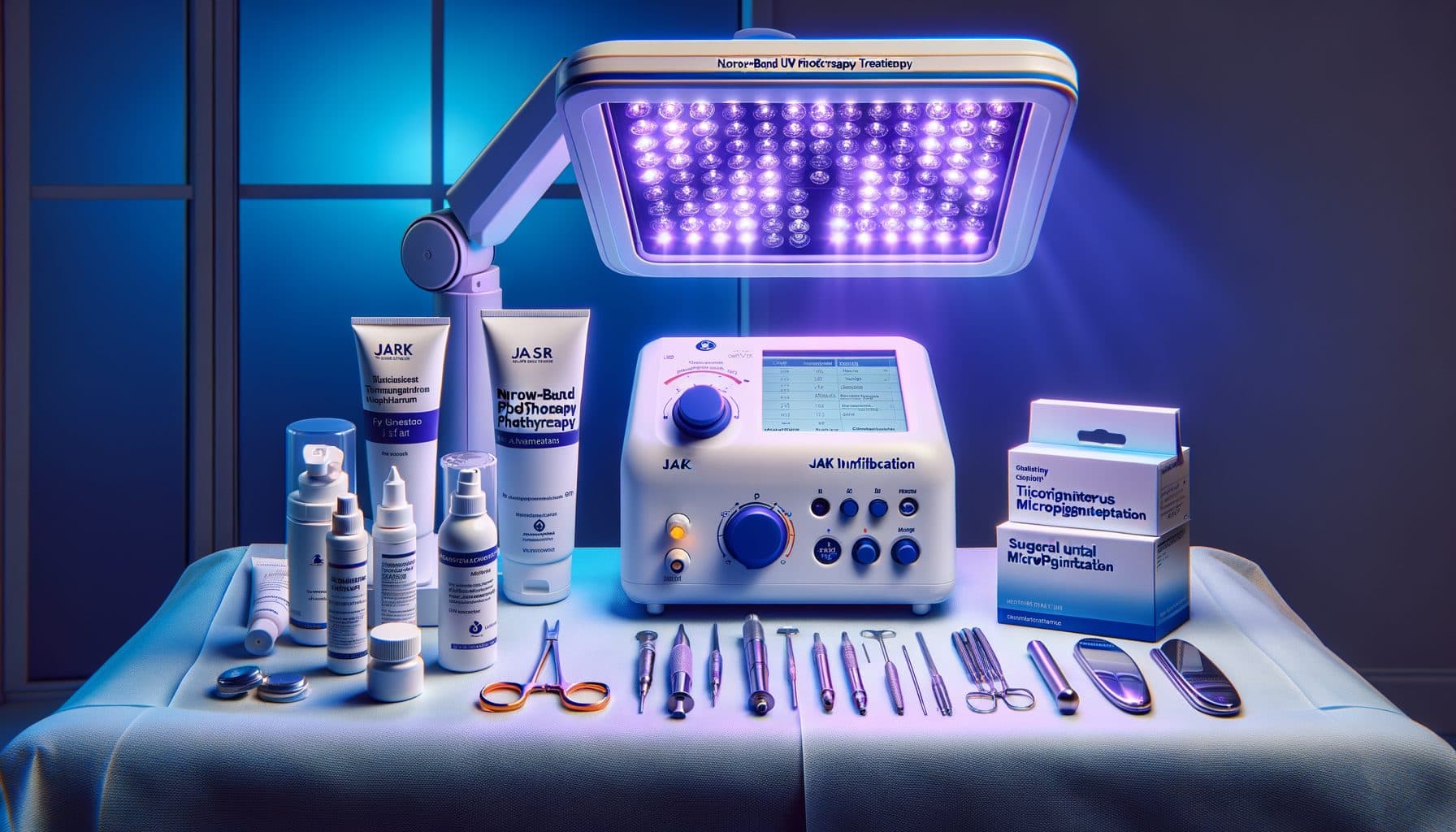 Treatment Options: From Light Therapy to JAK Inhibitors