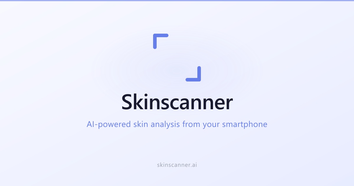 Skinscanner – AI Skin Analysis from Smartphone Photos